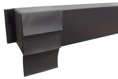 Vestil D-AP dock seal shelter combination shown from an alternate angle