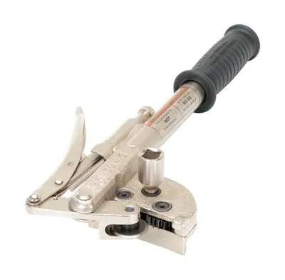 Vestil D-HEAD-1 manual drum deheader shown from an alternate angle