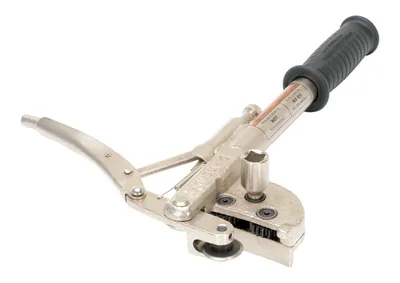 Vestil D-HEAD-1 manual drum deheader shown from an alternate angle