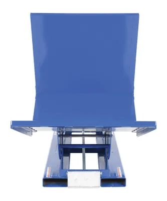 Vestil D-NS-100-LD open side hopper shown from an alternate angle