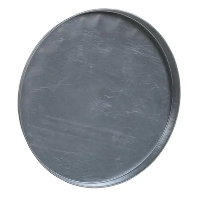 Vestil DC-235 galvanized steel drum cover shown from an alternate angle