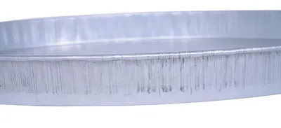 Vestil DC-245-H galvanized steel drum cover shown from an alternate angle