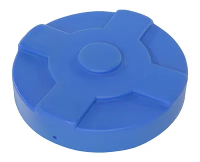 Vestil DC-P-30-BU drum cover shown from an alternate angle