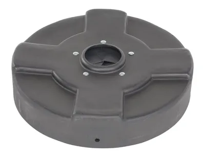 Vestil DC-P-30-CANF-BK recycling lid