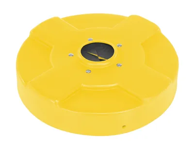 Vestil DC-P-30-CANF-YL recycling lid