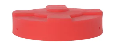 Vestil DC-P-30-RD drum cover shown from an alternate angle