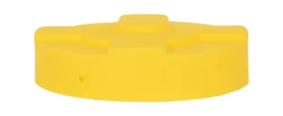 Vestil DC-P-30-YL drum cover shown from an alternate angle