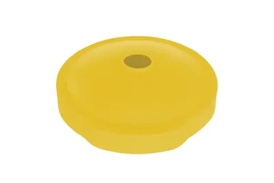 Vestil DC-P-55-CAN-UF-YL recycling lid