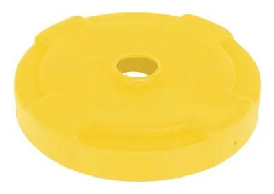 Vestil DC-P-55-CAN-YL recycling lid