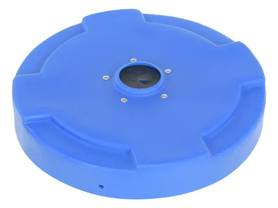 Vestil DC-P-55-CANF-BU recycling lid