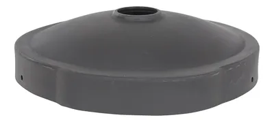 Vestil DC-P-55-CANF-UF-BK recycling lid