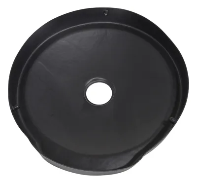 Vestil DC-P-55-CANF-UF-BK recycling lid shown from an alternate angle