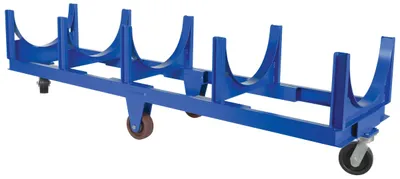 Vestil DCC-28120-10 heavy-duty cradle cart shown from an alternate angle