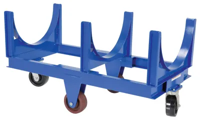 Vestil DCC-2860-10 heavy-duty cradle cart shown from an alternate angle