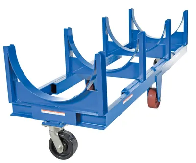 Vestil DCC-2896-10 heavy-duty cradle cart shown from an alternate angle