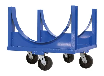 Vestil DCC-80 heavy-duty cradle cart shown from an alternate angle