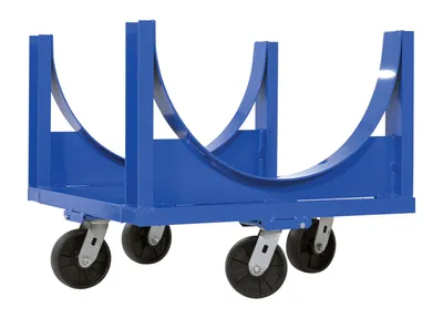 Vestil DCC-80 heavy-duty cradle cart shown from an alternate angle