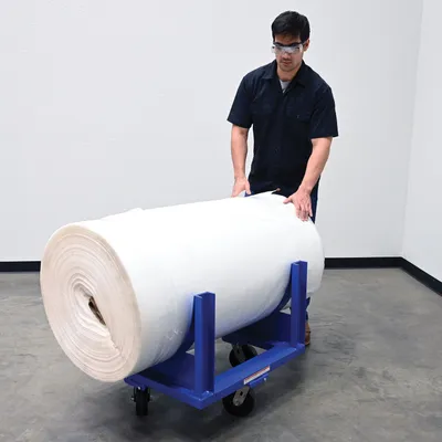 Vestil DCC-80 heavy-duty cradle cart shown from an alternate angle