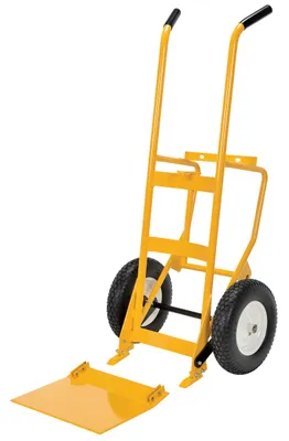 Vestil DCHT-1-FF multi-purpose drum & hand truck shown from an alternate angle