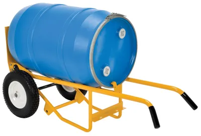 Vestil DCHT-1-FF multi-purpose drum & hand truck shown from an alternate angle