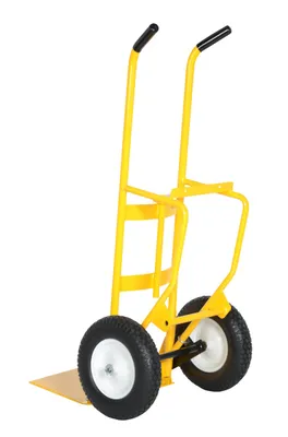 Vestil DCHT-1 multi-purpose drum & hand truck shown from an alternate angle