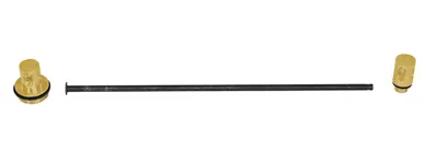 Vestil DDL-55-BRS double drum lock shown from an alternate angle