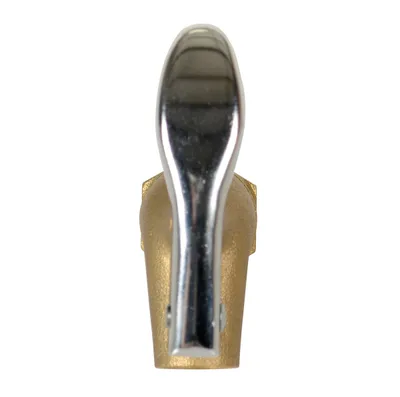 Vestil DFT-RIGID manual drum faucet shown from an alternate angle