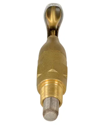 Vestil DFT-RIGID manual drum faucet shown from an alternate angle