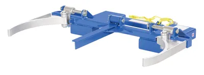 Vestil DGD-A drum gripper shown from an alternate angle
