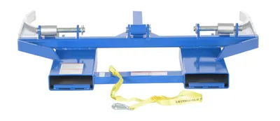 Vestil DGD-A drum gripper shown from an alternate angle