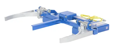 Vestil DGD-A drum gripper shown from an alternate angle
