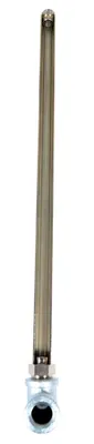 Vestil DGLI-4 horizontal drum gauge level indicator shown from an alternate angle
