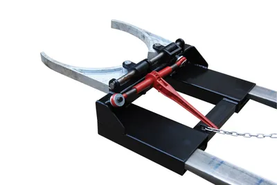 Vestil DGS-AG spring grip fork mounted drum gripper