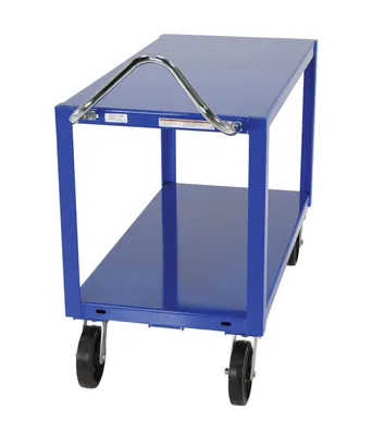 Vestil DH-MR2-2448 ergo-handle cart shown from an alternate angle
