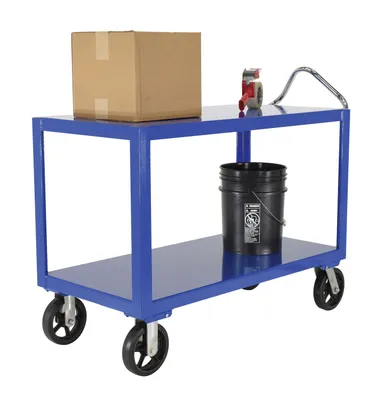 Vestil DH-MR2-2448 ergo-handle cart shown from an alternate angle