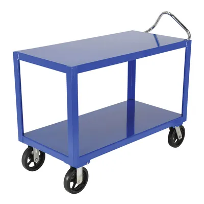 Vestil DH-MR2-2448 ergo-handle cart shown from an alternate angle
