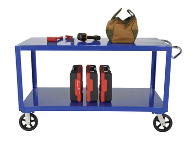 Vestil DH-MR2-3060 ergo-handle cart shown from an alternate angle
