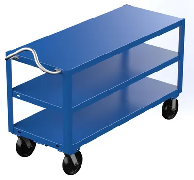 Vestil DH-PH4-2460-3 ergo-handle cart