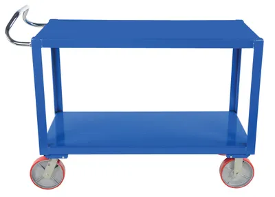 Vestil DH-PU2.4-2448 ergo-handle cart shown from an alternate angle