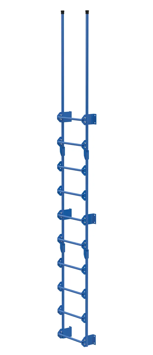 Vestil DKL-10-BL walk-thru style dock ladder