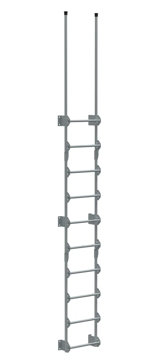 Vestil DKL-10-SL walk-thru style dock ladder