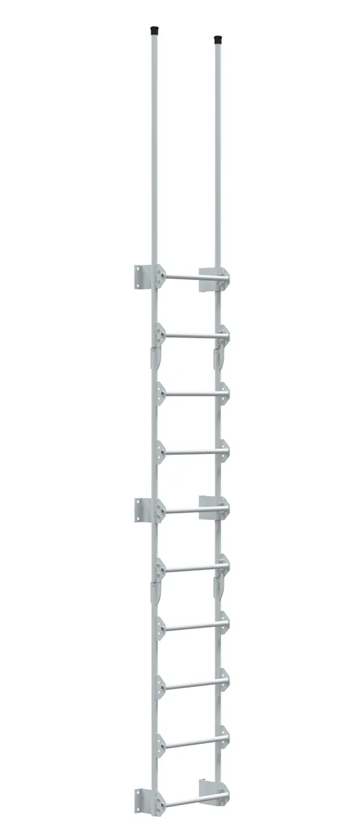 Vestil DKL-10-WT walk-thru style dock ladder