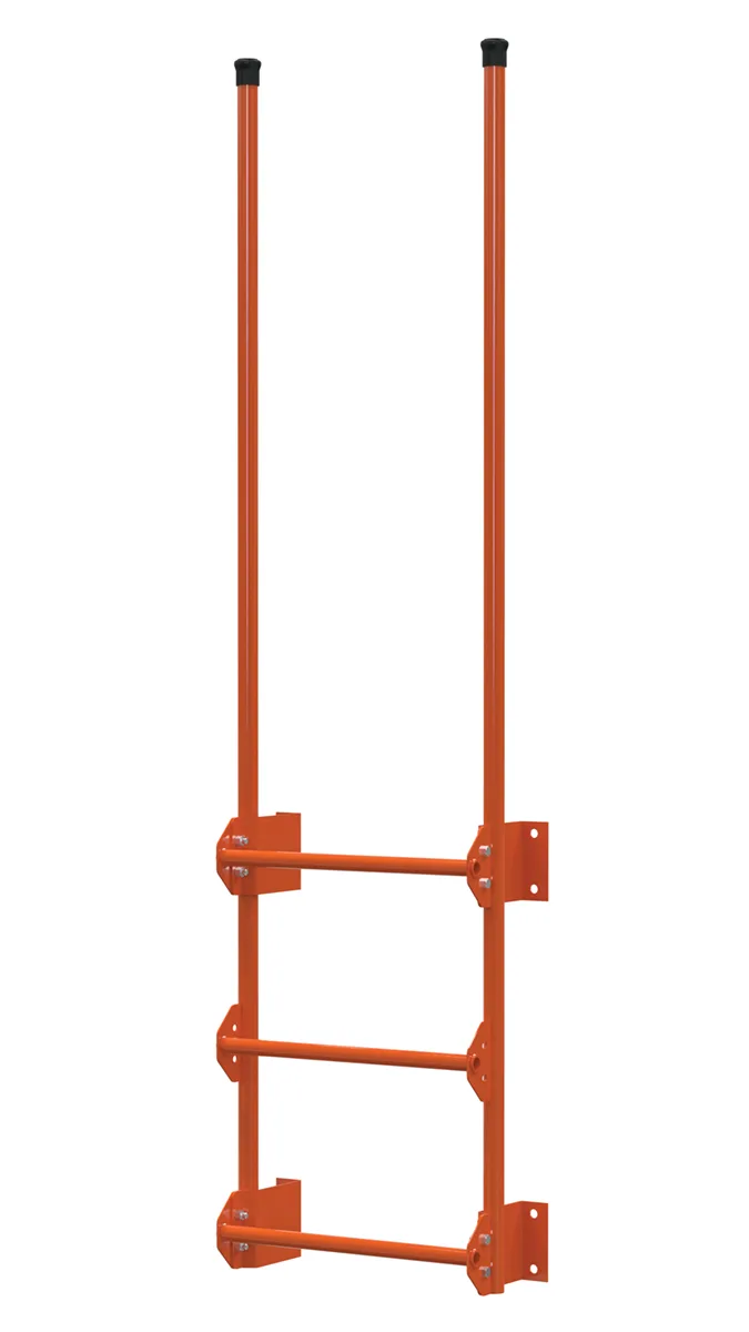 Vestil DKL-3-OR walk-thru style dock ladder