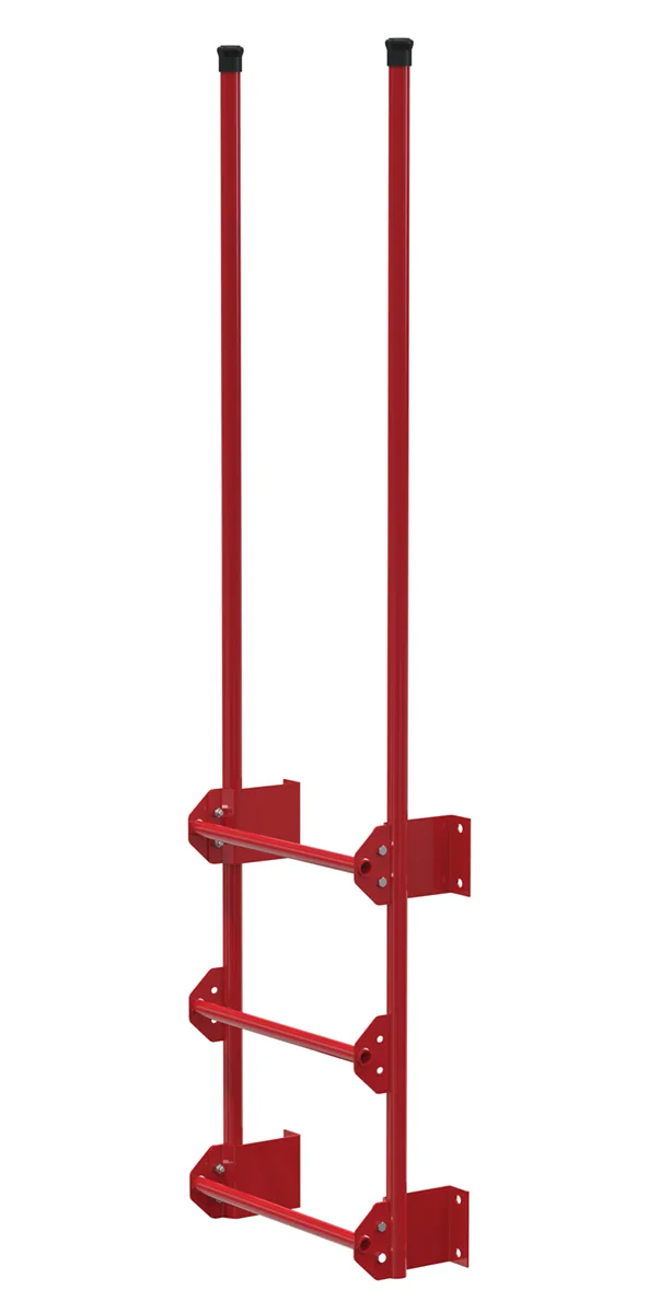 Vestil DKL-3-RD walk-thru style dock ladder