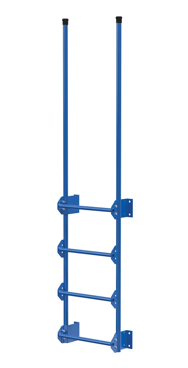 Vestil DKL-4-BL walk-thru style dock ladder