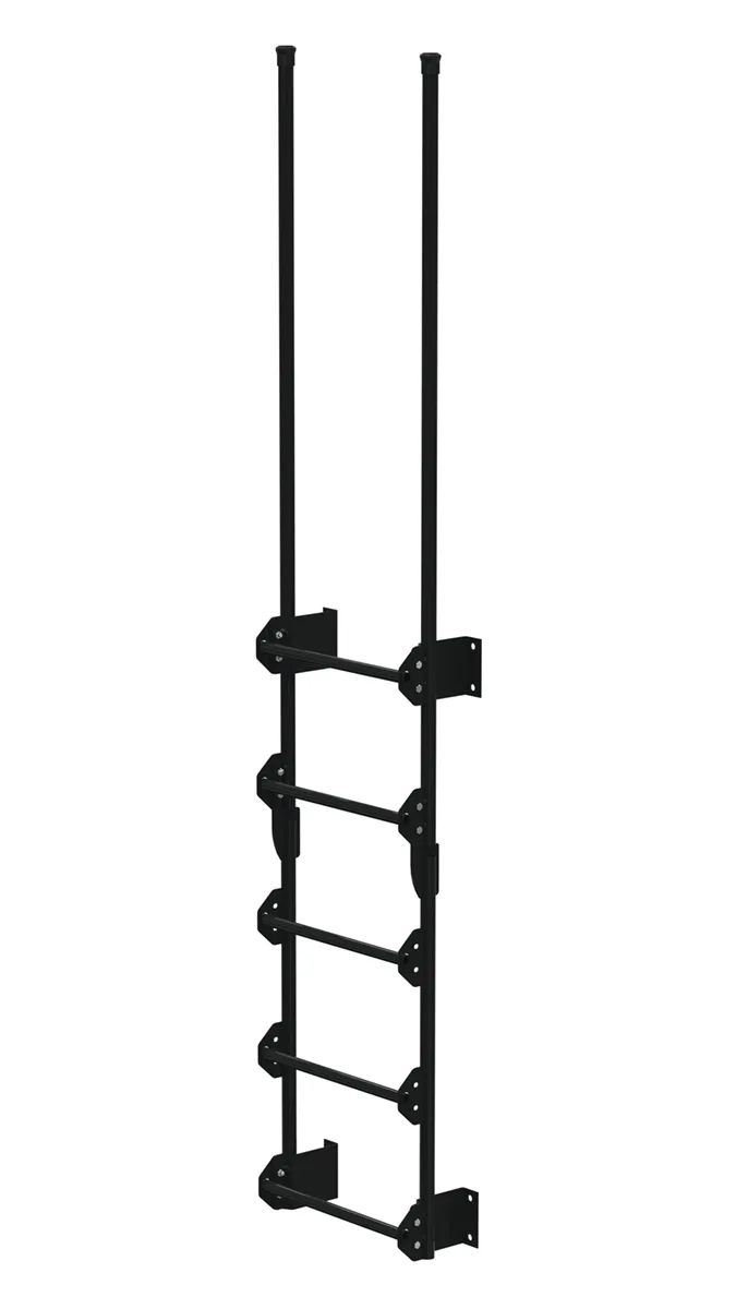 Vestil DKL-5-BK walk-thru style dock ladder