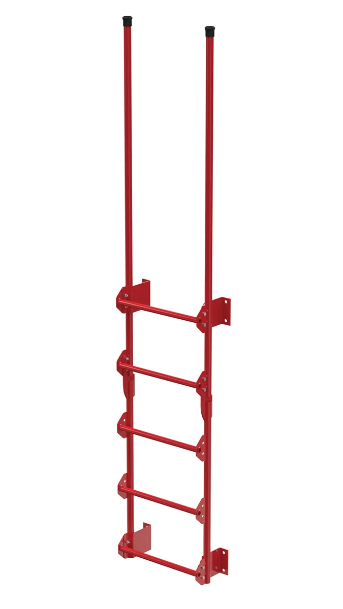 Vestil DKL-5-RD walk-thru style dock ladder