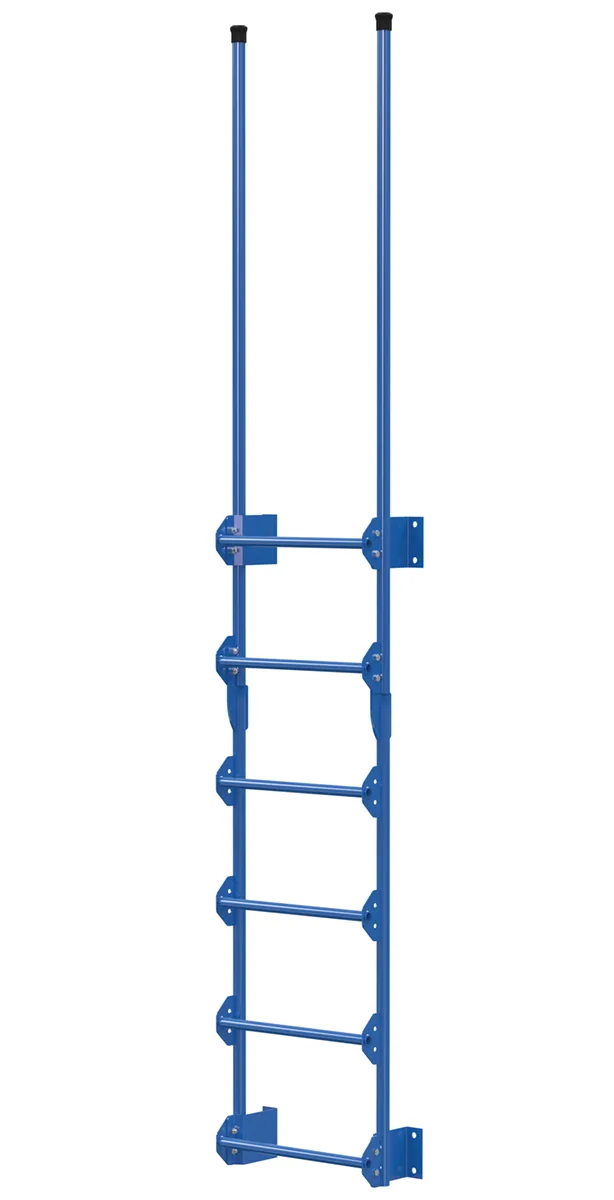 Vestil DKL-6-BL walk-thru style dock ladder