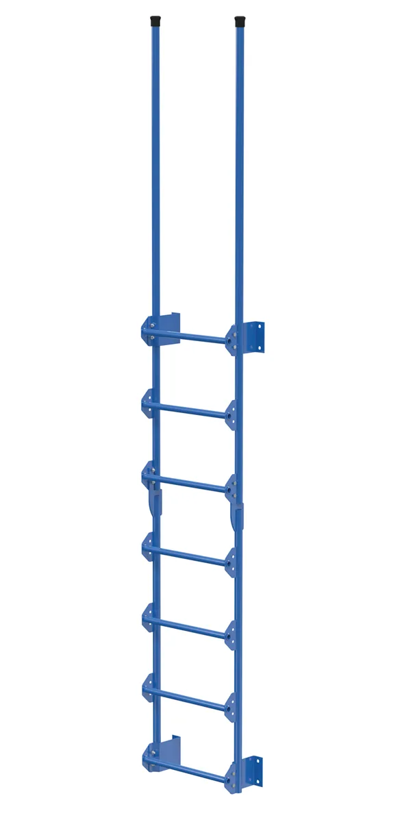 Vestil DKL-7-BL walk-thru style dock ladder