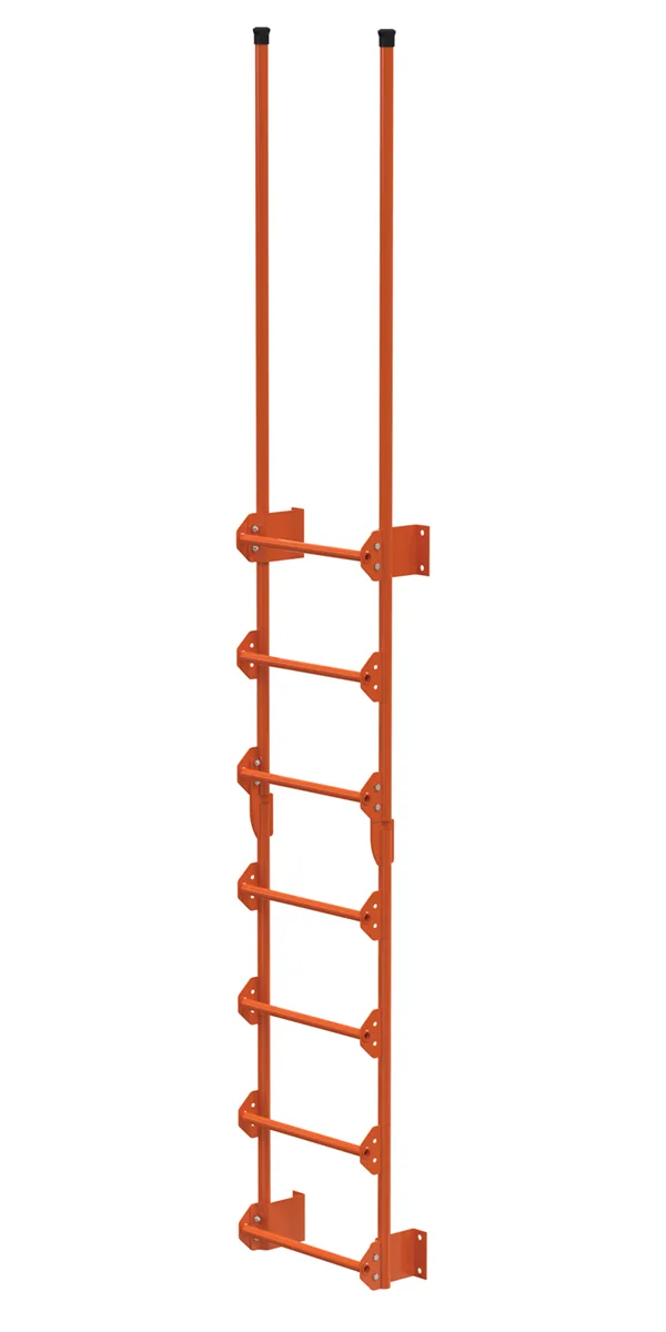Vestil DKL-7-OR walk-thru style dock ladder